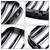 2009-2017 BMW 5 Series GT F07 Front Kidney Grille Gloss Black Generic 2009-2017 BMW 5 Series GT F07 Front Kidney Grille Gloss Black Generic