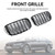 2016-2018 BMW 7 Series G11 G12 Front Kidney Grille Black 2 Slat Generic
