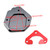 2019-2023 Yamaha Tenere Kickstand Enlarge Plate Pad Red Generic 2019-2023 Yamaha Tenere Kickstand Enlarge Plate Pad Red Generic
