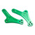 2023-2024 kawasaki ZX-25R ZX-4R Adjustable Lower Suspension Links Green Generic 2023-2024 kawasaki ZX-25R ZX-4R Adjustable Lower Suspension Links Green Generic
