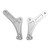 2023-2024 kawasaki ZX-25R ZX-4R Adjustable Lower Suspension Links Silver Generic 2023-2024 kawasaki ZX-25R ZX-4R Adjustable Lower Suspension Links Silver Generic