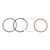2003-2011 Kawasaki Bayou 250 KLF250A Cylinder Jug Top End Piston Gaskets Kit Generic