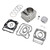 1995-1998 Polaris Magnum 425 Cylinder Piston Kit Top End Rebuild kit Generic