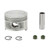 2003-2013 Suzuki EN 125 4T AC GZ 125 Marauder 4T AC 125cc Cylinder w/SLS Flat Piston Gaskets Kit Generic