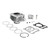 2007-2015 Kreidler Enduro 125 DD 4T AC Supermoto 150cc Cylinder w/SLS Flat Piston Gaskets Kit Generic