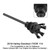 2002-2011 Harley Softail Road Glide Street Bob Oil Dipstick Tank Cap Plug Black Generic