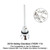 2002-2011 Harley Softail Road Glide Street Bob Oil Dipstick Tank Cap Plug Silver Generic