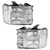 Chrome Clear Headlights Assembly For GMC Sierra 1500 2500HD 3500HD 2007-2014 B