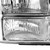 Chrome Clear Headlights Assembly For GMC Sierra 1500 2500HD 3500HD 2007-2014 B