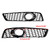 2009-2013 Audi A3 8P Honeycomb Bumper Front Fog Light Grille Cover Gloss Black Chorme 8P0807681 8P0807682 Generic