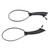 1998-2006 Vespa ET2 ET4 2T 4T Rearview Mirrors Left and Right M8x1.25 Black CM027004 CM027005 581555 581554 Generic