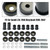 2007 Suzuki LTA-450X King Quad Rear A-Arm Bushing Kit 50-1041 Generic