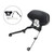 2023-2024 Honda ADV160 Passenger Sissy Bar Backrest Silver Black Generic 2023-2024 Honda ADV160 Passenger Sissy Bar Backrest Silver Black Generic