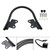 2023-2024 Speed Twin 900 Passenger Armrest Hand Holder Black Generic