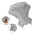2020-2024 Kawasaki Z900 Windshield Windscreen Gray Generic 2020-2024 Kawasaki Z900 Windshield Windscreen Gray Generic