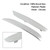 2x Front M Sport Bumper Moulding Trims For BMW 7 Series F01 F02 2009-2015