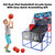 Kid Dual Shot Basketball Arcade Game With 4 Balls Easy Quick Assembling Gift Kid Dual Shot Basketball Arcade Game With 4 Balls Easy Quick Assembling Gift