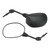 1995-2010 Piaggio Typhoon 125 Rearview Mirrors Left and Right M8x1.25 271018 Black Generic