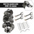 2010- Hyundai Elantra Forte KIA G4NB 1.8L Engine Crankshaft & Rods & Bearings Set 230402E000 Generic