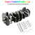 2010-2014 Audi A3 Q3 TT Engine Crankshaft w/bearing 06H105021M Generic 2010-2014 Audi A3 Q3 TT Engine Crankshaft w/bearing 06H105021M Generic