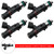 2014-2021 Yamaha Outboard 150 175 200 HP 4Pcs Fuel Injector 6DA-13761-01 Generic
