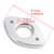 1.25" Aluminum Firewall Pass Through for Wiring Harness- Eliminates Grommet in Fire Wall