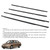 2001-2005 Honda Civic 4pcs Weatherstrip Window Seal 72410S5A003 Generic 2001-2005 Honda Civic 4pcs Weatherstrip Window Seal 72410S5A003 Generic