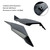 2018-2020 Yamaha Tracer 900 MT-09 Tracer GT Rear Tail Side Seat Fairing Panel Matte Black Generic