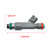 2007-2011 SAAB 9-3 2.0L Turbo VOLVO S80 & XC90 4PCS Fuel Injector 55559397 Gray Generic