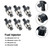 1987-1993 BUICK CENTURY REGAL SKYLARK 6PCS Fuel Injector 5235136 Silver Generic