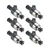 1985-1994 PONTIAC 6000 FIREBIRD GRAND SUNBIRD 6PCS Fuel Injector 5235136 Silver Generic