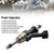 2014-2018 GMC Sierra 1500 Yukon 1PCS Fuel Injector 12668393 Silver Generic