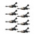 2015-2018 Cadillac Escalade 8PCS Fuel Injector 12668393 Silver Generic
