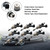 2014-2018 Chevrolet Camaro Corvette Silverado 1500 8PCS Fuel Injector 12668393 Silver Generic