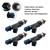 VAUXHALL 1.0L 1.2L 1.4L 4PCS PETROL ENGINE FUEL INJECTOR 24420543 Black Generic VAUXHALL 1.0L 1.2L 1.4L 4PCS PETROL ENGINE FUEL INJECTOR 24420543 Black Generic