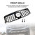 2020-2023 Mercedes Benz GLB-Class X247 Front Bumper Grille Gloss Black Generic 2020-2023 Mercedes Benz GLB-Class X247 Front Bumper Grille Gloss Black Generic