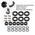 1998-2005 Lexus GS300 IS300 SC300 3.0L I6 Fuel Injector Repair Kit 23250-46090 Generic