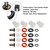 2004-2008 Acura RSX TSX Fuel Injector Repair O-rings Seals Kit Generic 2004-2008 Acura RSX TSX Fuel Injector Repair O-rings Seals Kit Generic