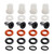 2006-2011 Honda Civic Fuel Injector Repair O-rings Seals Kit Generic 2006-2011 Honda Civic Fuel Injector Repair O-rings Seals Kit Generic