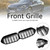 2020-2023 BMW 2 Series Gran Coupe F44 Front Bumper Grille Gloss Black Generic
