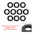 Bucket Pin Shim Kit 50mm For Cat John Deere Komatsu Excavator And Skid Steer