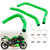 2023-2024 Kawasaki Ninja ZX-4RR/ZX-4R Silicone Radiator coolant Hose kit Green Generic 2023-2024 Kawasaki Ninja ZX-4RR/ZX-4R Silicone Radiator coolant Hose kit Green Generic
