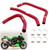 2023-2024 Kawasaki Ninja ZX-4RR/ZX-4R Silicone Radiator coolant Hose kit Red Generic 2023-2024 Kawasaki Ninja ZX-4RR/ZX-4R Silicone Radiator coolant Hose kit Red Generic