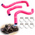 2020-2022 Triumph Street Triple 765R/ 765RS Silicone Radiator coolant Hose kit Pink Generic 2020-2022 Triumph Street Triple 765R/ 765RS Silicone Radiator coolant Hose kit Pink Generic