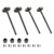 Intake Exhaust Valves For Polaris Ranger Magnum Scrambler Sportsman 400 425 500