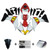 2012-2014 Yamaha YZF 1000 R1 Injection Fairing Kit Bodywork Plastic ABS Amotopart Fairing   #161
