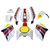1985-1987 Yamaha RZV500 RD500 Injection Fairing Kit Bodywork Amotopart Fairing #106