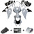 2021-2024 Yamaha YZF-R7 Injection Fairing Kit Bodywork Plastic ABS Amotopart Fairing #128