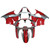 2000-2002 Kawasaki ZX6R 636 / 2005-2008 ZZR600 Injection Fairing Kit Bodywork Amotopart Fairing #140