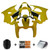 2000-2002 Kawasaki ZX6R 636 / 2005-2008 ZZR600 Injection Fairing Kit Bodywork Amotopart Fairing #143